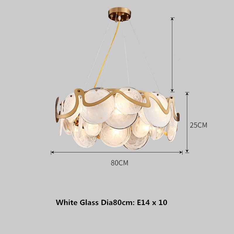 Dining Room Pendant Lights Modern Luxury Living Bedroom Creative Grey White Crystal Hanging Home