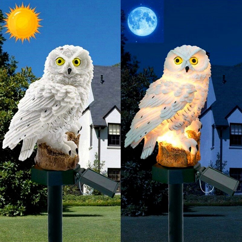 1Pc Led Solar Parrot Lawn Light Garden Lights Outdoor Kerst Decoratie Christmas Wedding Decorations