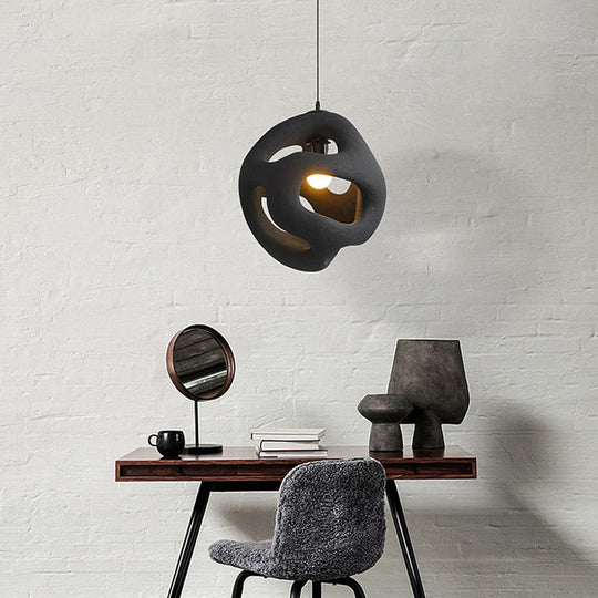 Nordic Modern Design Wabi Sabi Led Pendant Lights Chandelier Restaurant Bar Home Decor Bedroom