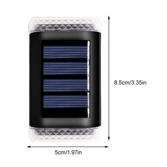 Solar Wall Light Outdoor Waterproof Balcony Lights For Courtyard Street Landscape Garden Decor Lamp
