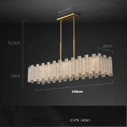 1 - 3 Layer G9 Led Retro Golden Copper Chandelier Lighting Fixtures Hanging Lapmps Lustre