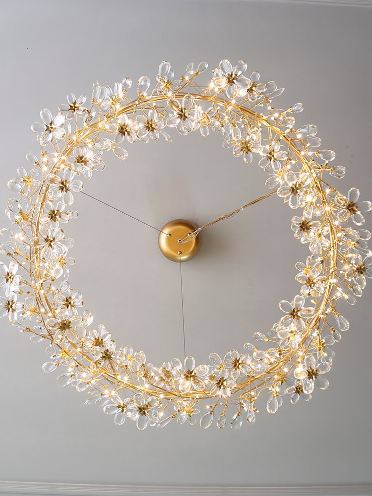 High Quality Sparkling Firefly Crystal Pendant Chandeliers - Illuminating Your Living Dining And