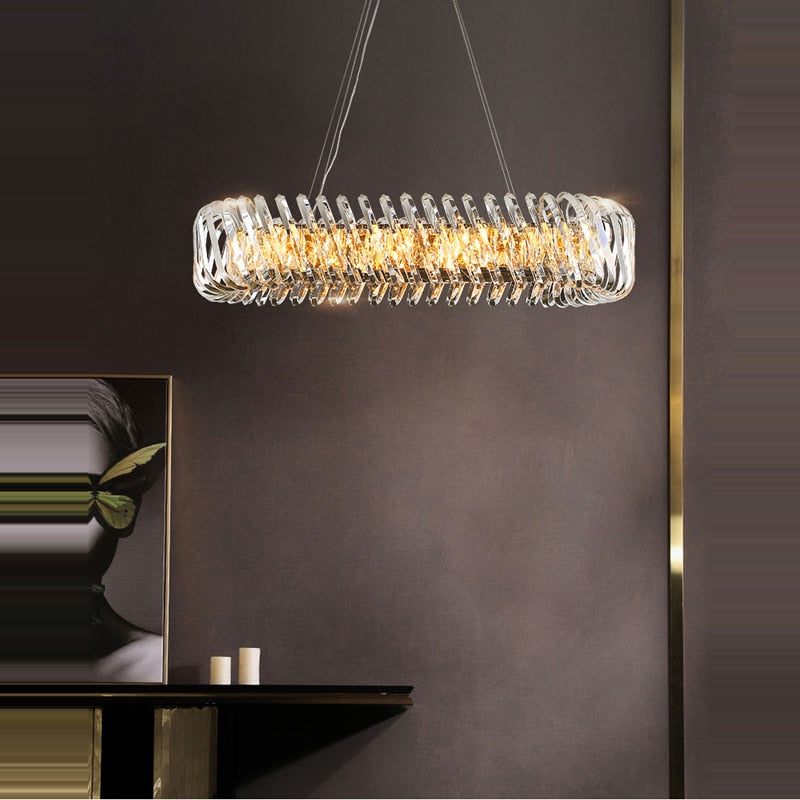 Led Dimmable Luminária De Teto Pendente Ceiling Chandelier Lighting New Trend Lustres Para Sala