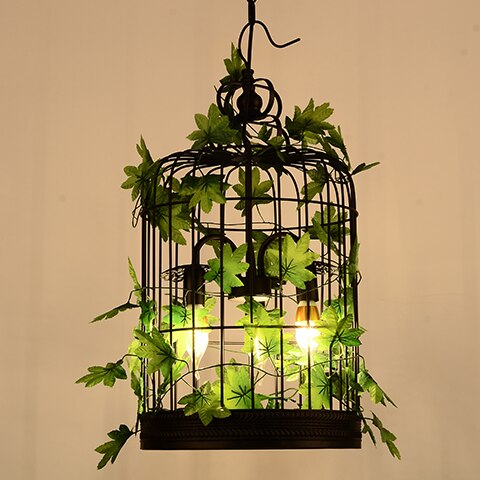 Plant Chandelier Net Red Music Western Restaurant Coffee Bar Hot Pot Shop Lighting Creative Cherry