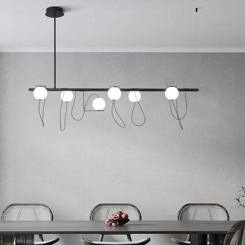 Modern Nordic Creative Chandelier Light - Decorative Lighting Fixture For Dining Bedroom And Living