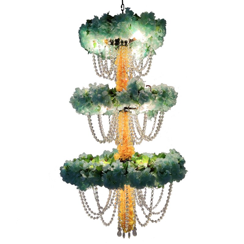 Romantic Plants Flowers Pendant Light Theme Music Restaurant Pub Wedding Hall Hotel Club Resort