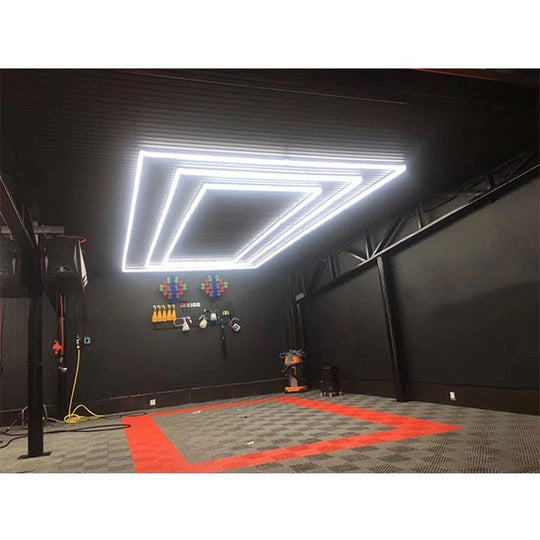 Auto Detailing & Salon Lighting: Versatile Design For Maintenance Bays Garages Hair Salons