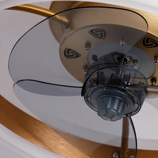 Nordic Modern Luxury Ceiling Fan Lamp - Compact And Creative Design With Remote Control Fan