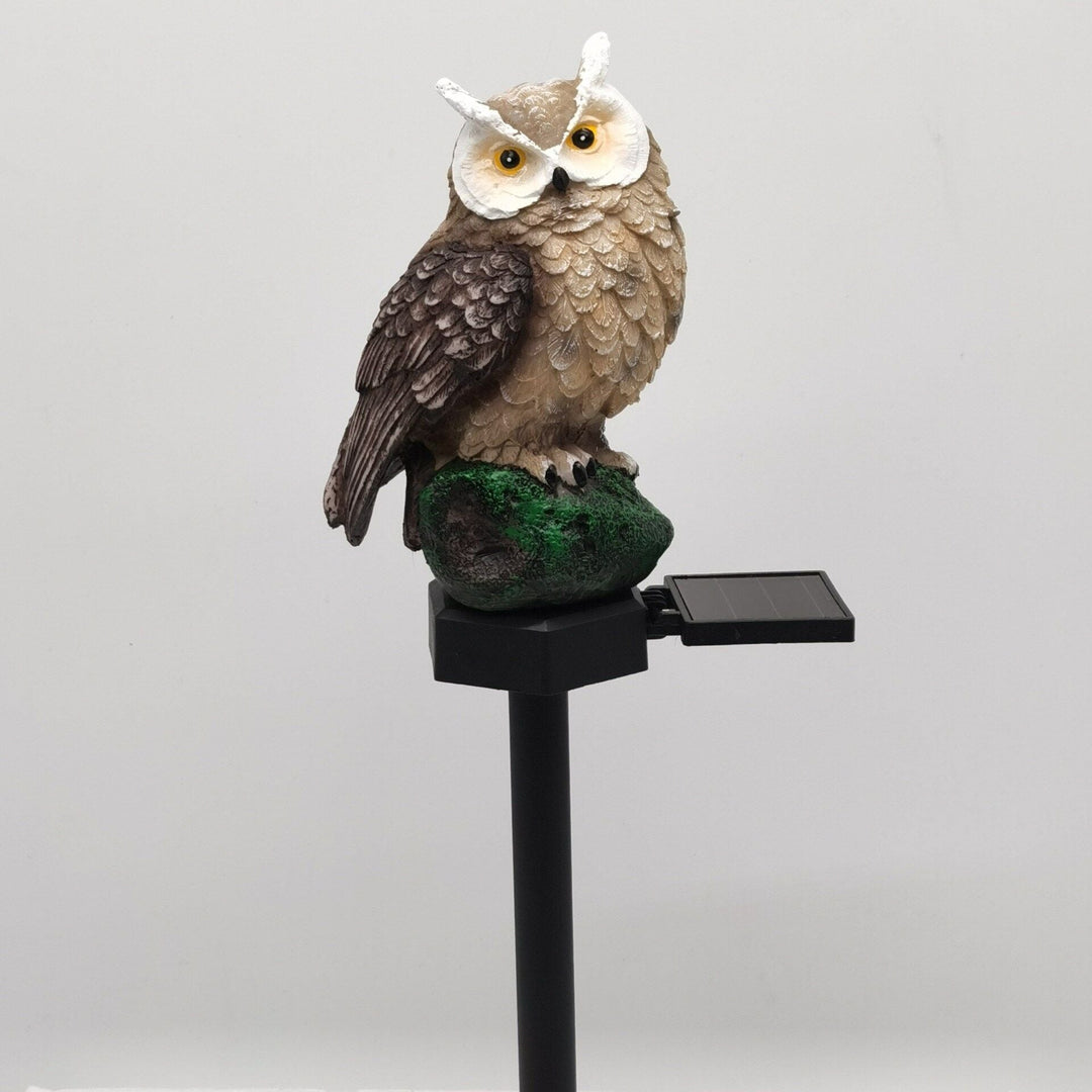 Solar Light For The Garden Panda Owl Lamp Outdoor Waterproof Lawn Stake Yard Home Courtyard Decor