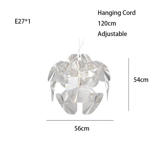 Round Ceiling Chandeliers New Trend Hanging Lamps Led Lights Fixture Lustres Modern Luxury Dining