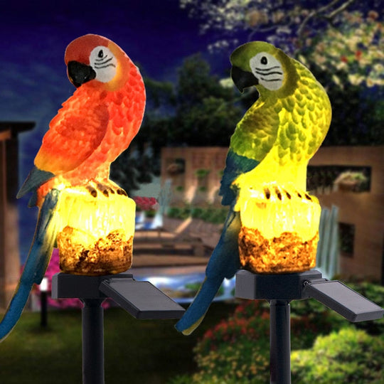 1Pc Led Solar Parrot Lawn Light Garden Lights Outdoor Kerst Decoratie Christmas Wedding Decorations