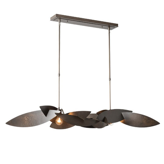 Postmodern Chandelier Luxury Led Living Room Creative Lighting Dark Gold Rectangular Dining
