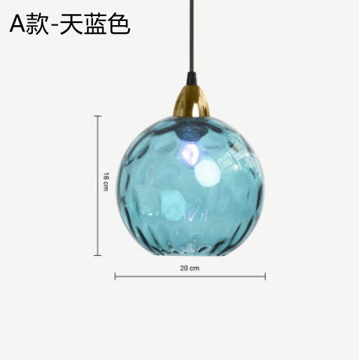 Stained Glass Chandelier Living Room Decoration Bedroom Bedside Lamp Display Window Restaurant Bar