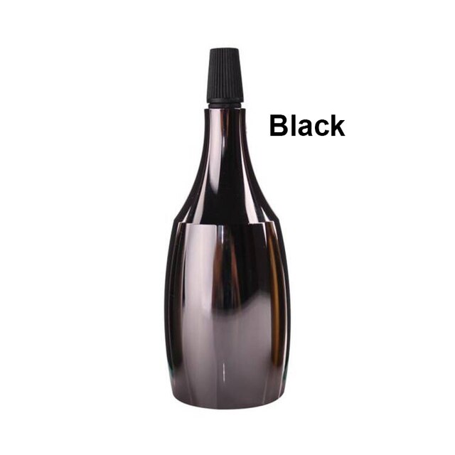 Retro Hemp Rope Industrial Chandelier Base Electroplating Bottle Pendant E27Lamp Holder Kitchen