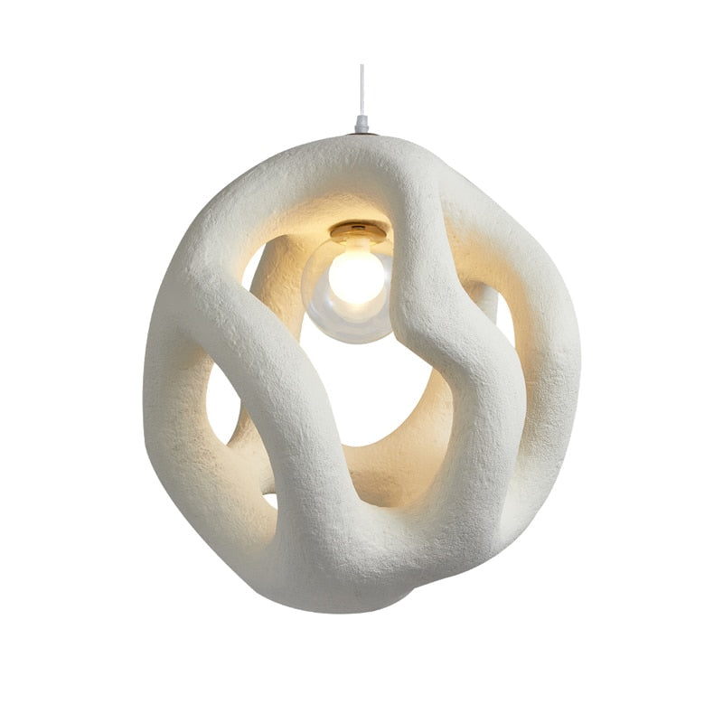 Nordic Modern Design Wabi Sabi Led Pendant Lights Chandelier Restaurant Bar Home Decor Bedroom