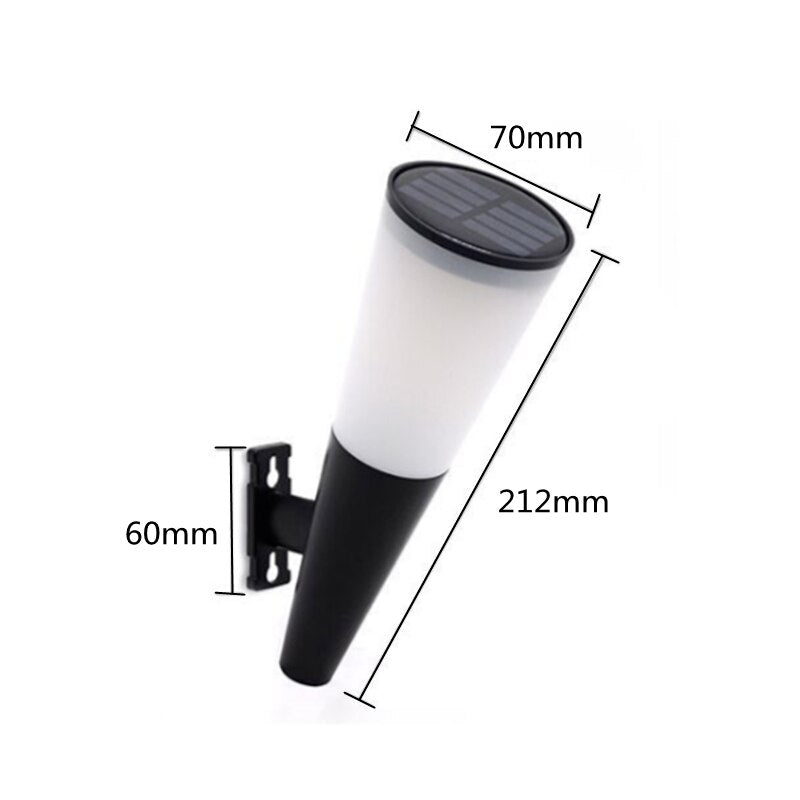 Solar Lighting For Garden Wall Lamp Led Light Outdoor Waterproof Lights Torch Balcony
