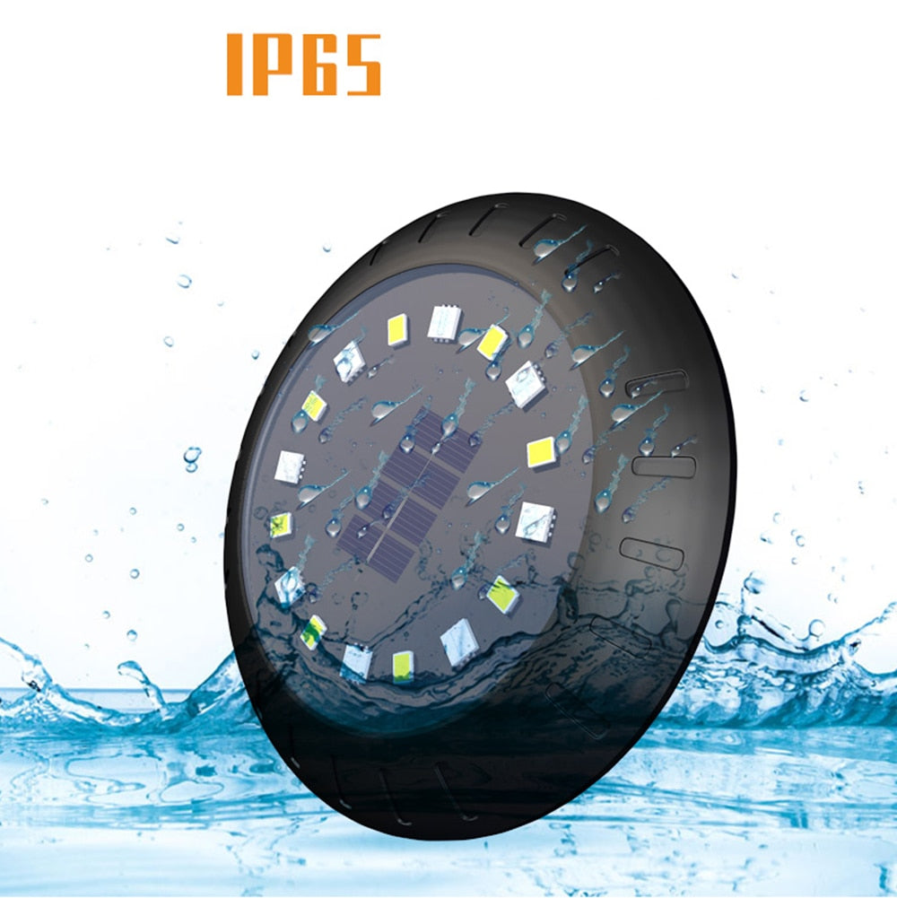 8Leds Solar Powered Under Ground Colorful Lamps Outdoor Waterproof Garden Landscape Lighting For