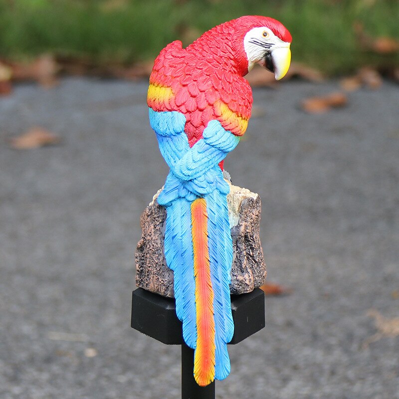 1Pc Led Solar Parrot Lawn Light Garden Lights Outdoor Kerst Decoratie Christmas Wedding Decorations