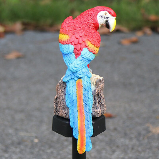 1Pc Led Solar Parrot Lawn Light Garden Lights Outdoor Kerst Decoratie Christmas Wedding Decorations
