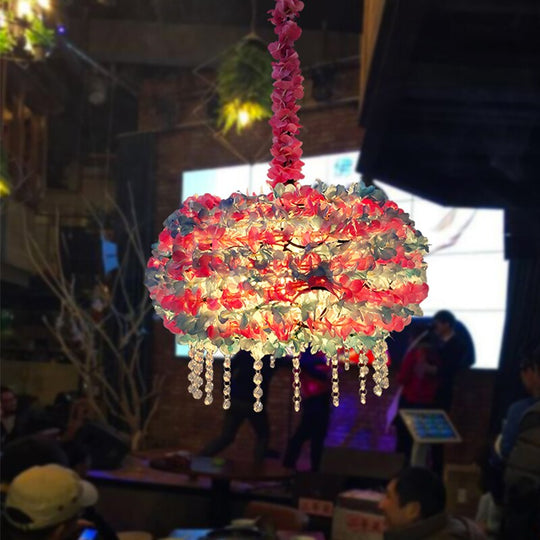 Plant Chandelier Net Red Music Western Restaurant Coffee Bar Hot Pot Shop Lighting Creative Cherry