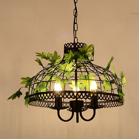 Plant Chandeliers Flowers Bars Hot Pot Restaurants Music Barbecue Creative Bar Decoration Lights