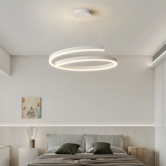 Dining Room Chandelier Master Bedroom Light Modern Minimalist Living Dining Table Round Lamps