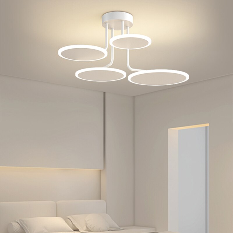 Nordic Minimalist Led Ceiling Chandeliers For Living Room Bedroom Dining Table Lamp Home Fixture