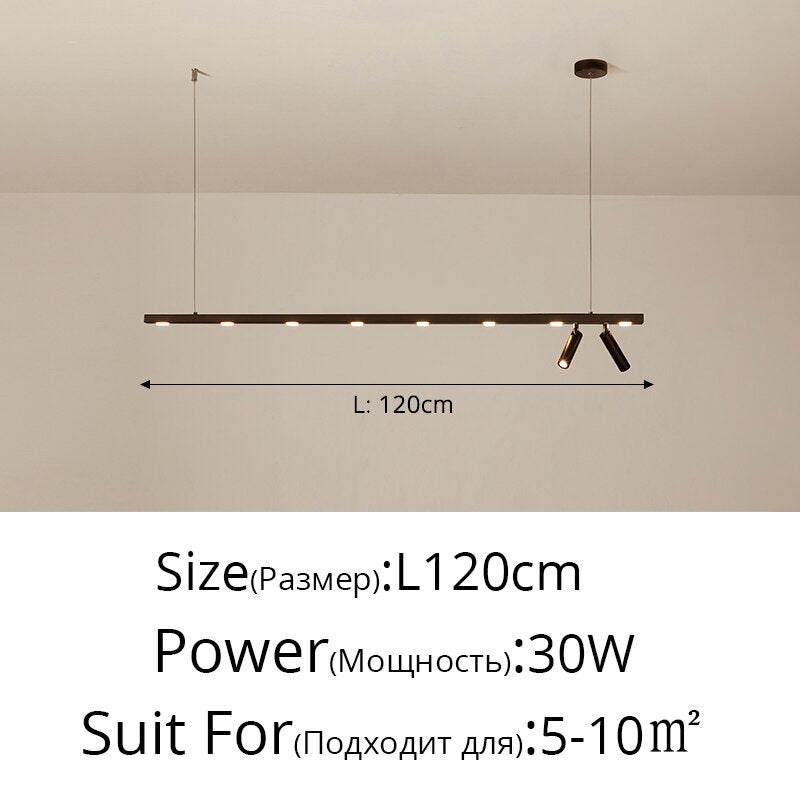Creative Led Pendant Lights Simple Modern Dining Room Lamp Nordic Bedroom Living Table Bar Window
