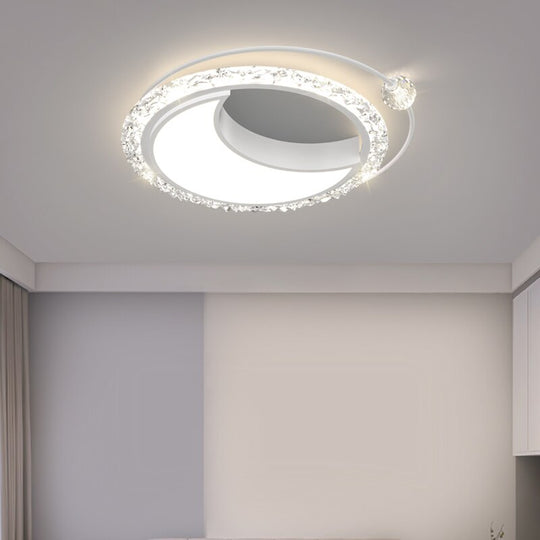 Nordic Bedroom Recessed Led Ceiling Lights Post - Modern Luxury Crystal Creative Living Room