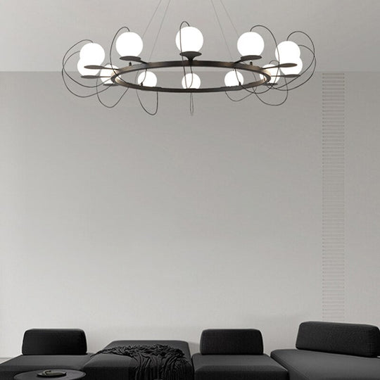 Modern Nordic Creative Chandelier Light - Decorative Lighting Fixture For Dining Bedroom And Living