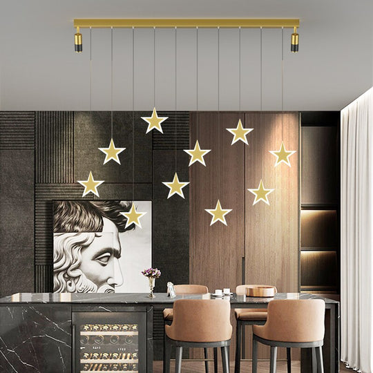 Nordic Modern Led Pendant Lights Dining Table Kitchen Chandeliers Living Room Hotel Restaurant