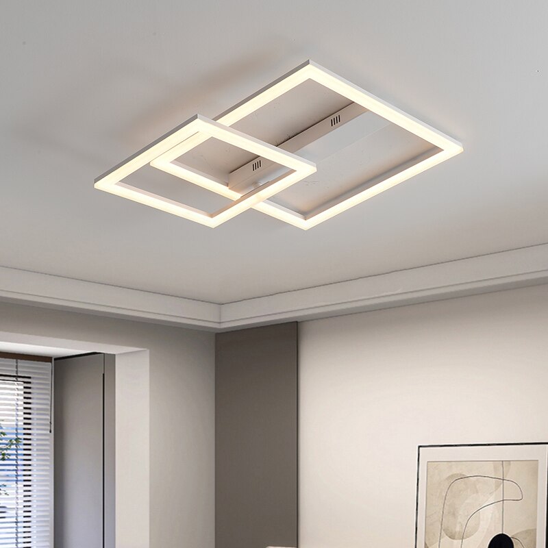 New Led Flush Mount Ceiling Light Home Modern Minimalist Bedroom Chandeliers Creative Personality