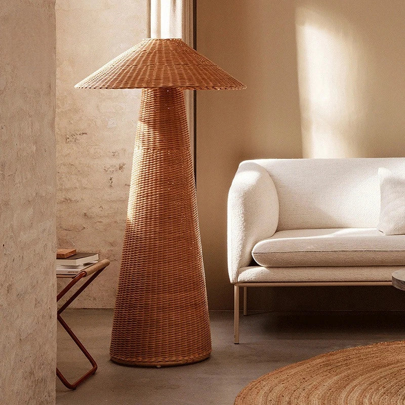 Kumi Japanese Retro Rattan Pendant Light - Artistic Design For Bedrooms Tea Houses And Kitchens