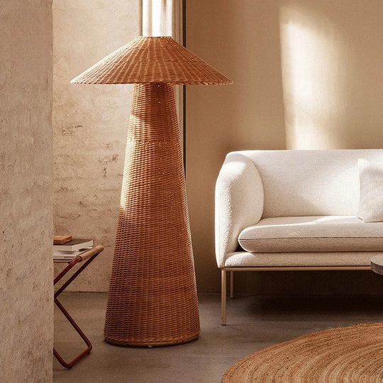Kumi Japanese Retro Rattan Pendant Light - Artistic Design For Bedrooms Tea Houses And Kitchens