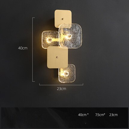 1 - 3 Layer G9 Led Retro Golden Copper Chandelier Lighting Fixtures Hanging Lapmps Lustre