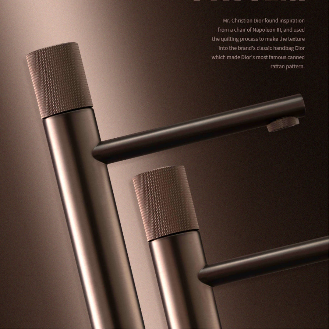 Brass Black Bathroom Faucet Round Hand Washing Toilet Table Under High - End Hotel Hot And Cold