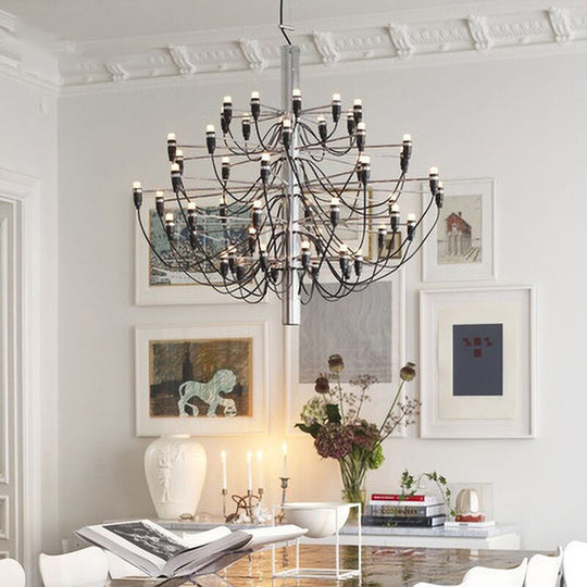 Modern Led Ceiling Chandelier Replica Pendant Lights Luxury Flo Suspension Lamp Living Room Hotel