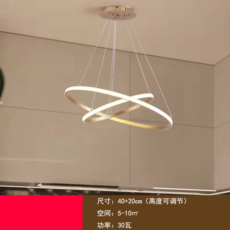 Chandelier Nordic Luxury Dining Bar Living Room Bedroom Shop Lighting Net Red Creative Simple Modern