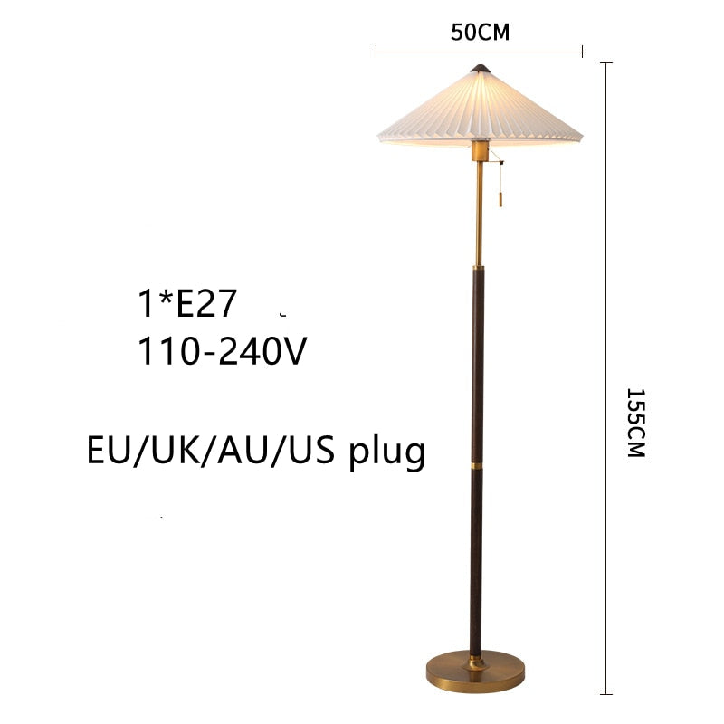 American Vintage Popular Style Girl Living Room Bedroom Bedside Study Nordic Walnut Light Luxury