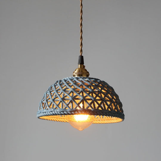 White Ceramic Led Pendant Lights Fixtures Home Indoor Lighting Bedroom Living Room Beside Nordic