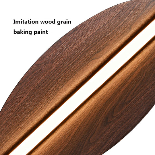 Nordic Long Strip Living Room Wall Lamp Japanese Wood Grain Decoration Sconce Simple Bedroom