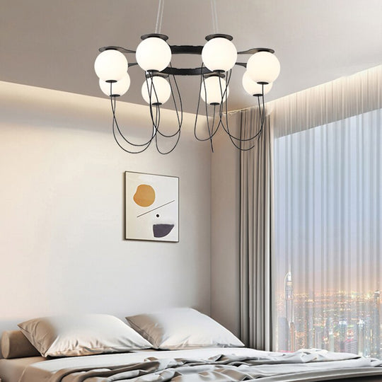 Modern Nordic Creative Chandelier Light - Decorative Lighting Fixture For Dining Bedroom And Living