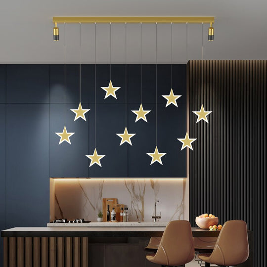 Nordic Modern Led Pendant Lights Dining Table Kitchen Chandeliers Living Room Hotel Restaurant