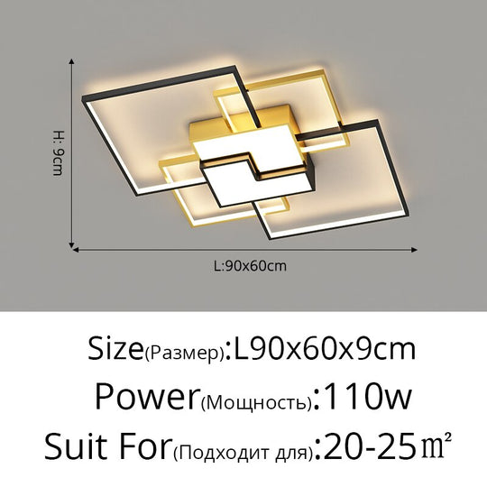 Postmodern Minimalist Living Room Chandeliers Creative Aluminum Bedroom Lamp Led Art Study Ceiling