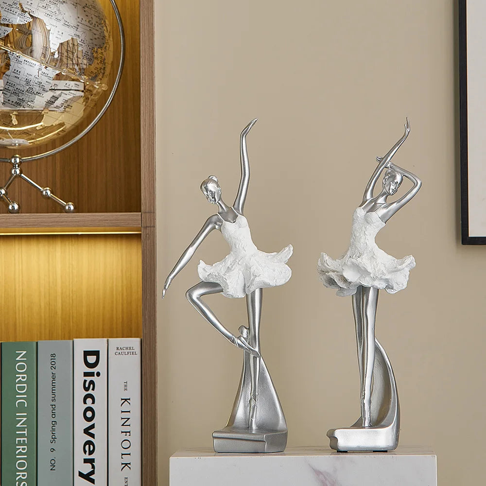 Ballet Dancer Nordic - Style Desktop Decoration Modern Home Accessories Light Luxury Art Office