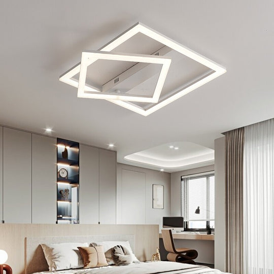 New Led Flush Mount Ceiling Light Home Modern Minimalist Bedroom Chandeliers Creative Personality