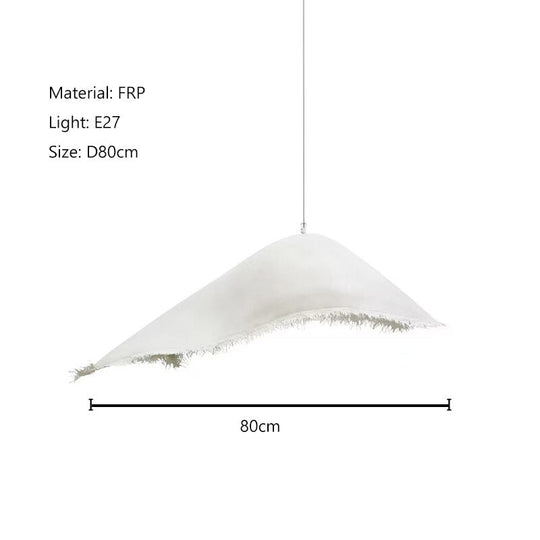 Nordic Wabi Sabi Lamp - Tranquil Elegance For Restaurants Bars Cafes And Home Decor D80Cm / Cold