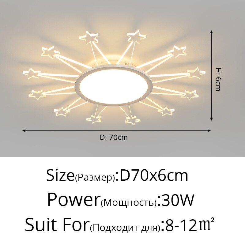 Ultra-Thin Living Room Led Ceiling Lights Modern Minimalist Atmosphere Bedroom Lamp Creative Sun