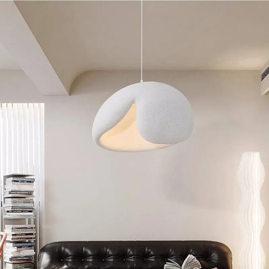 Waba Sabi Nordic Minimalism E27 Led Pendant Lights: Stylish Irregular Shape Dining Room Lamp