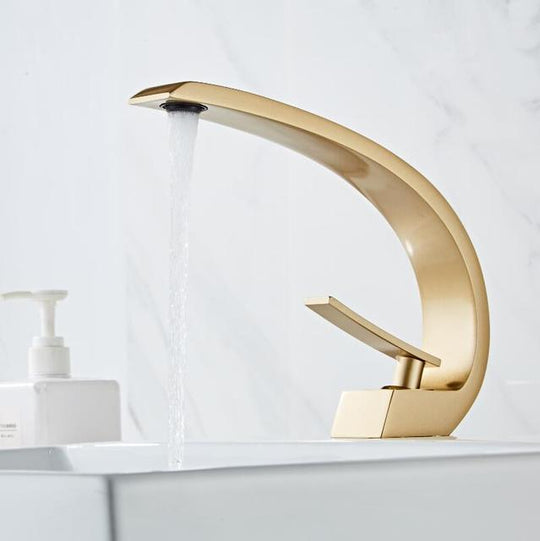 Bathroom Faucet Rose Gold Widespread Basin Black Tap Luxury Mixer Hot And Cold Shower Room Sink